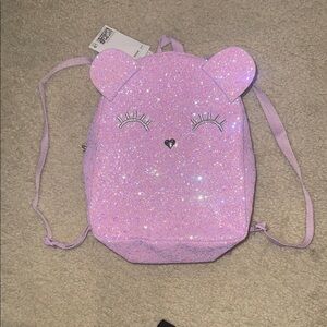 H&M Sparkly Pink Kids Backpack